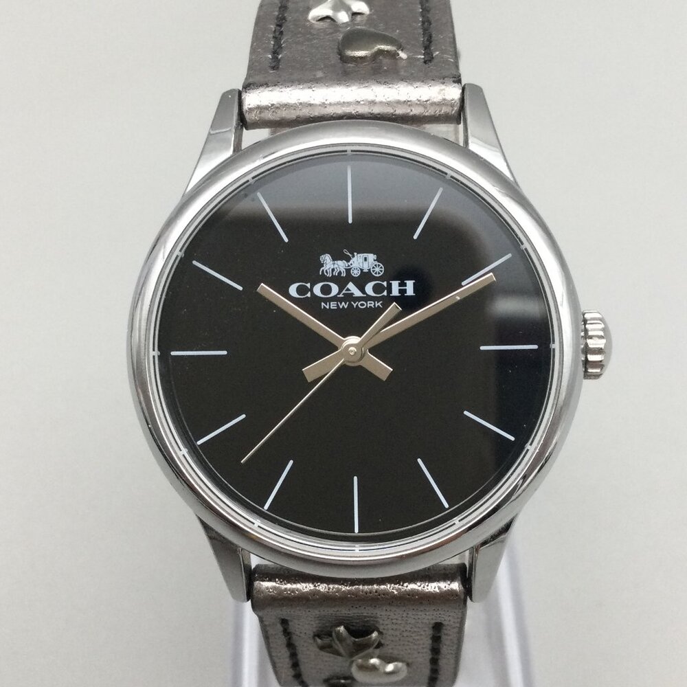 Coach Black and Silver Women's Watch
